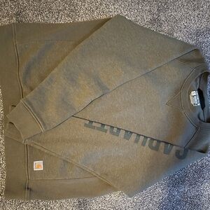 Carhartt Crewneck Sweater in Olive